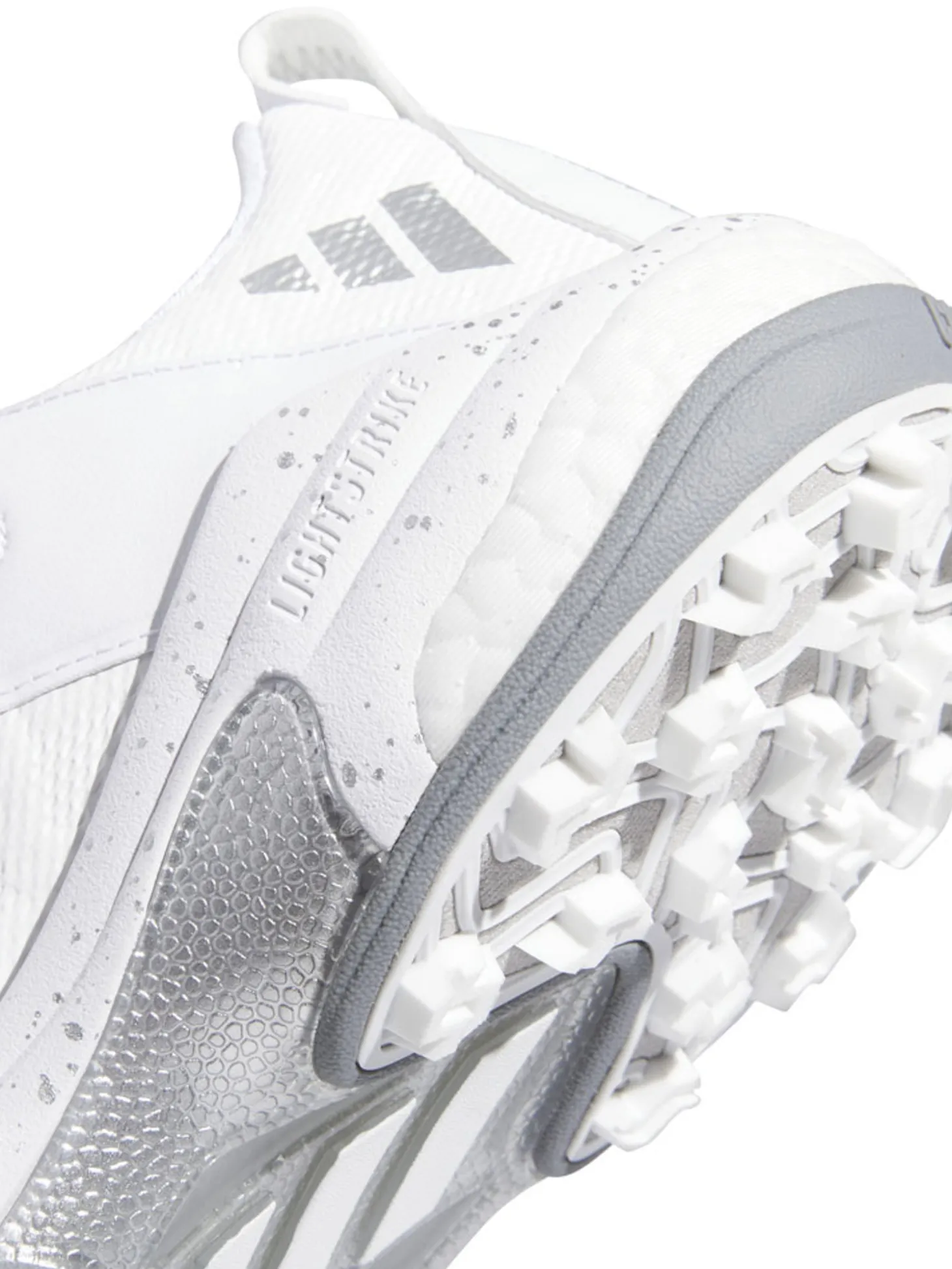 adidas Codechaos BOA 25 Spikeless Golf Shoes - Ftwr White/Silver Met./Grey Two
