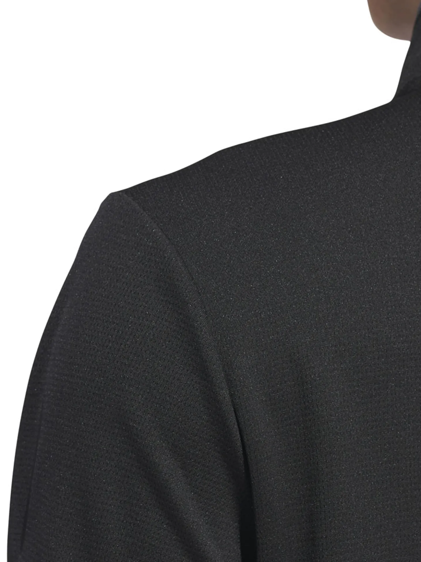 adidas Lightweight Half-Zip Pullover - Black