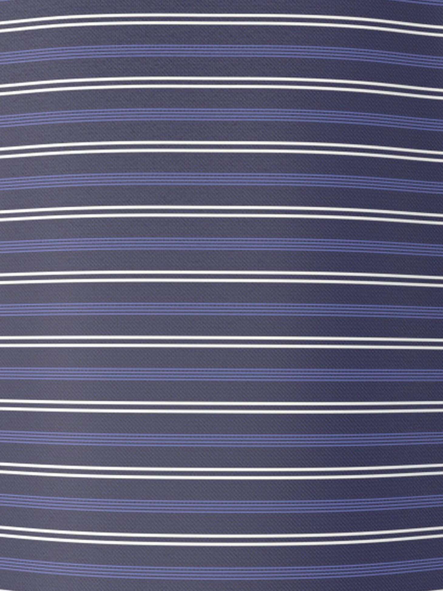 Ben Hogan Birdseye Printed Stripe Polo Shirt - Peacoat
