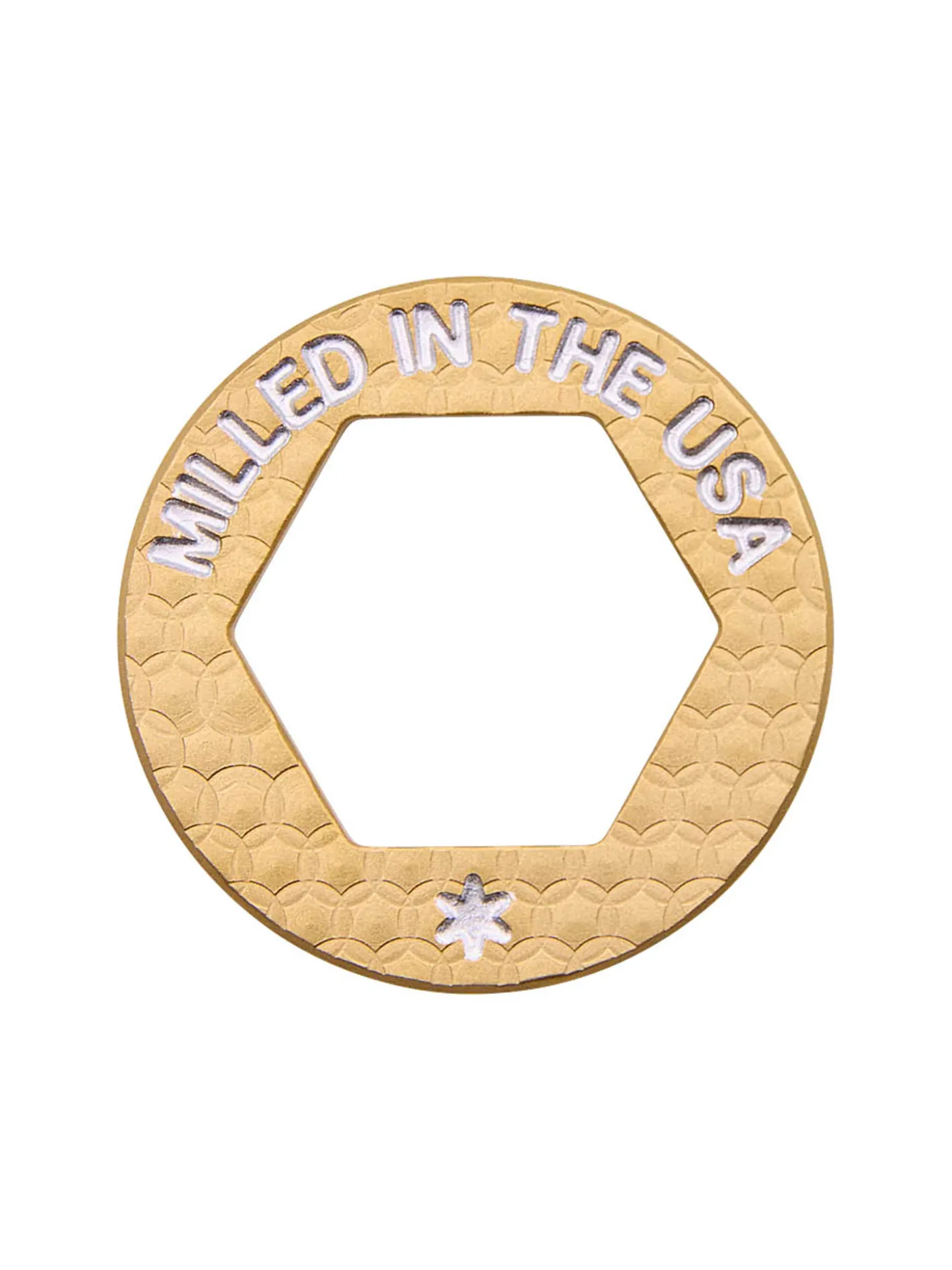 Bettinardi Bettipalooza Open Hex Ball Marker - Brass
