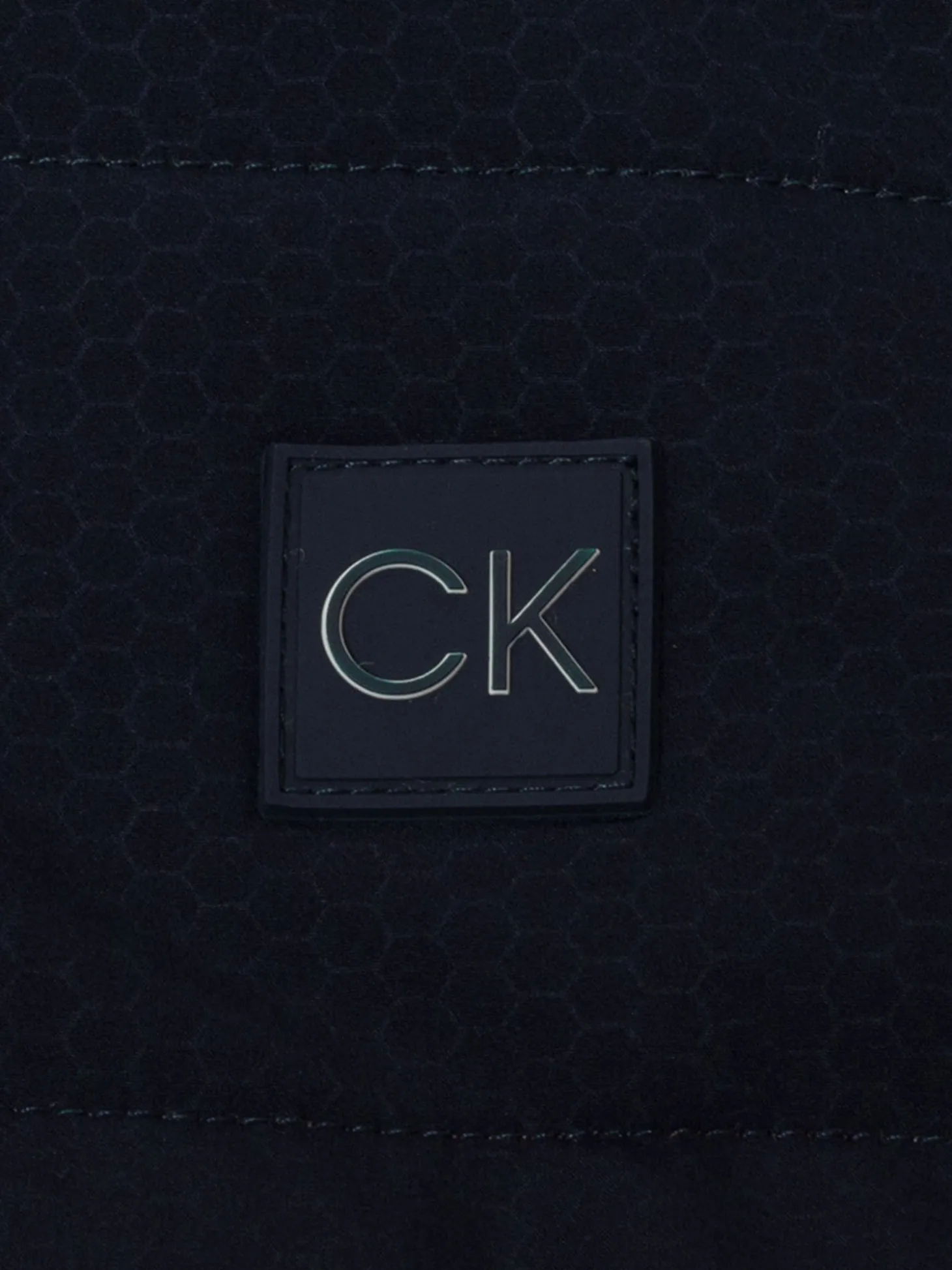 Calvin Klein Atlantic Hybrid Half Zip - Light Jade/Navy