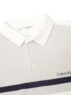 Calvin Klein Clearview Polo Shirt - White