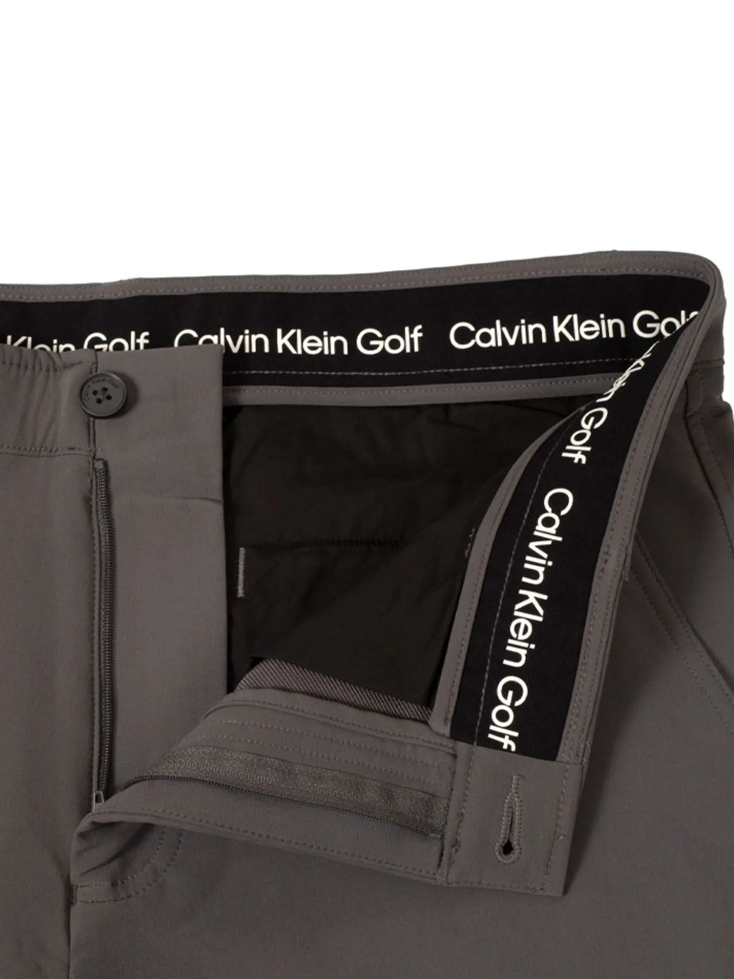 Calvin Klein Genius 4-Way Stretch Slim Fit Tech Jogger - Grey