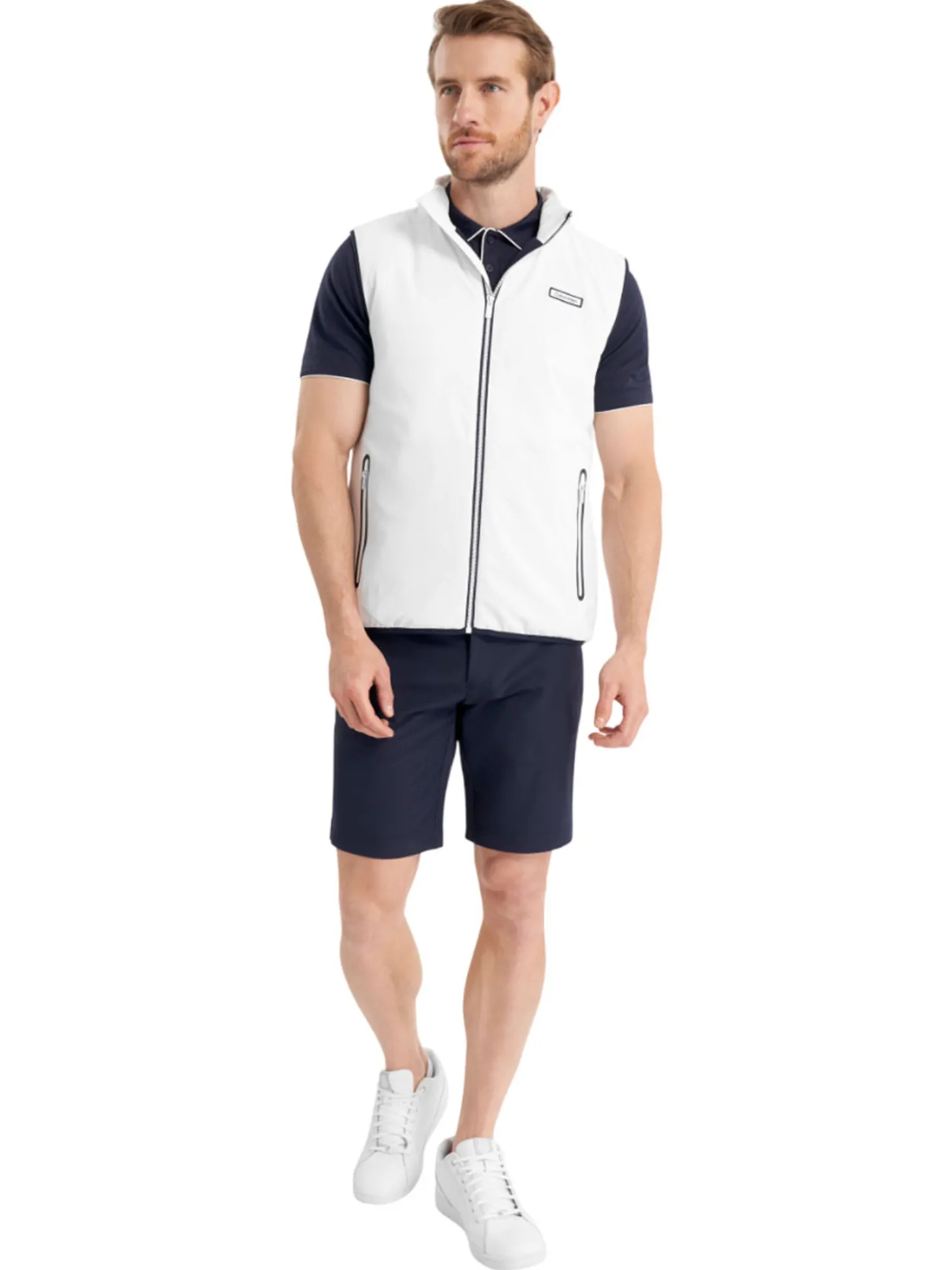 Calvin Klein Trinity Lightweight Gilet - White