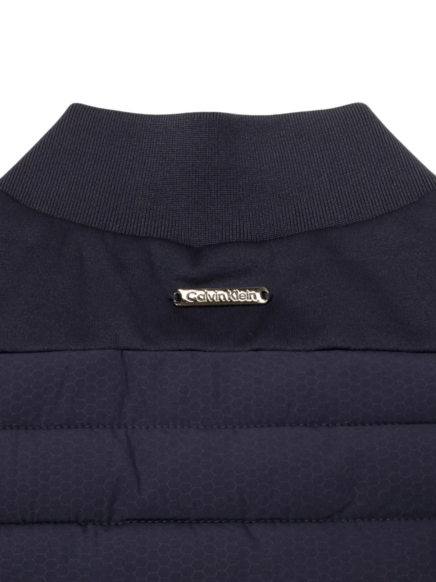 Calvin Klein Womens Beryline Hybrid Jacket - Navy
