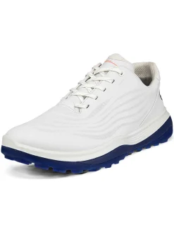 Ecco M LT1 Golf Shoes - White/Blue