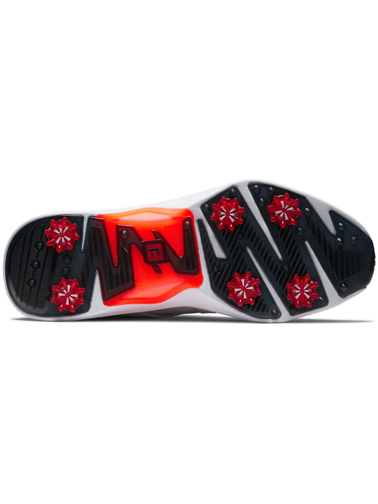 FootJoy HyperFlex Golf Shoes - White/Black/Red