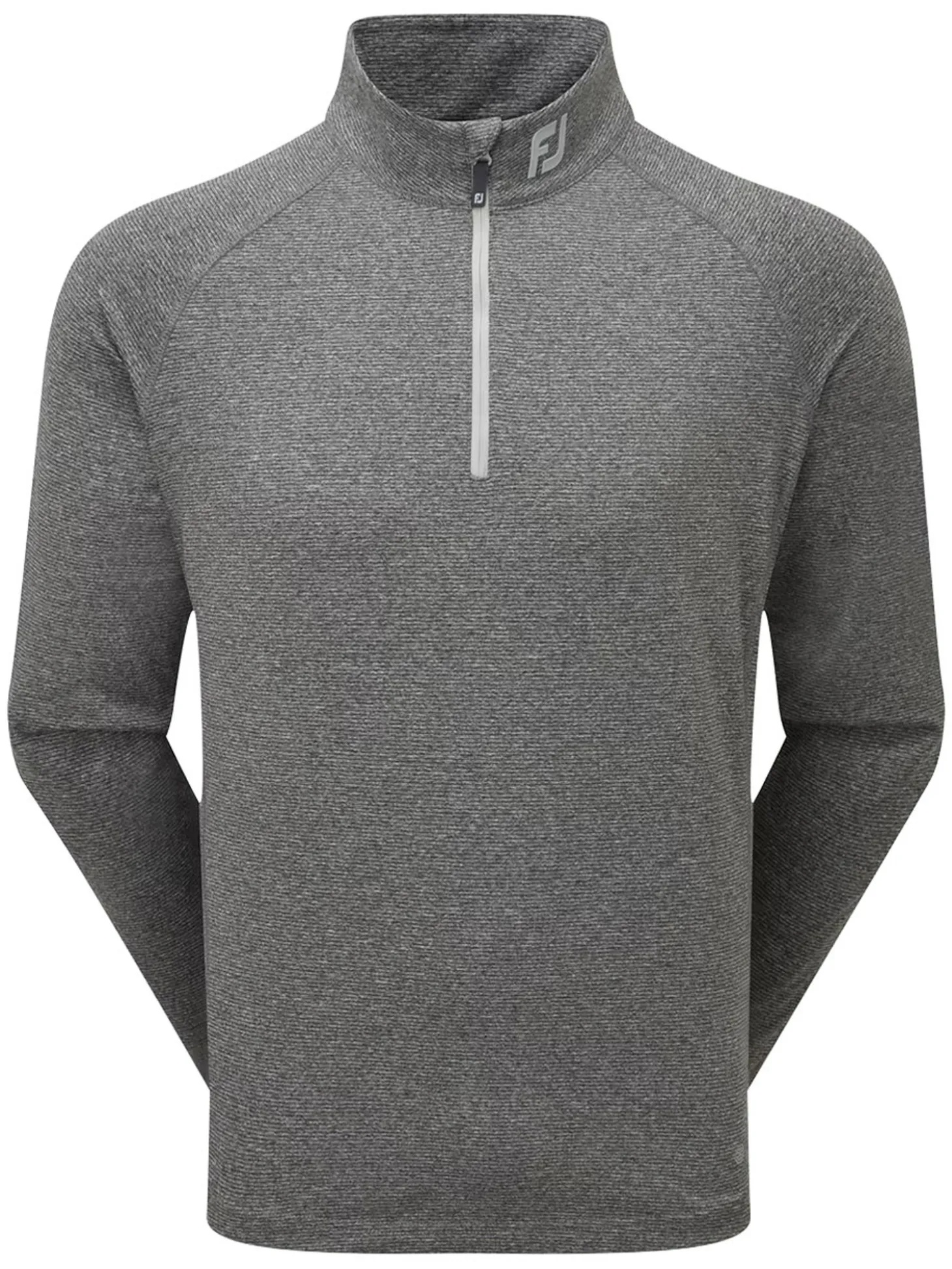 FootJoy Thermoseries Brushed Back Midlayer (Athletic Fit) - Black