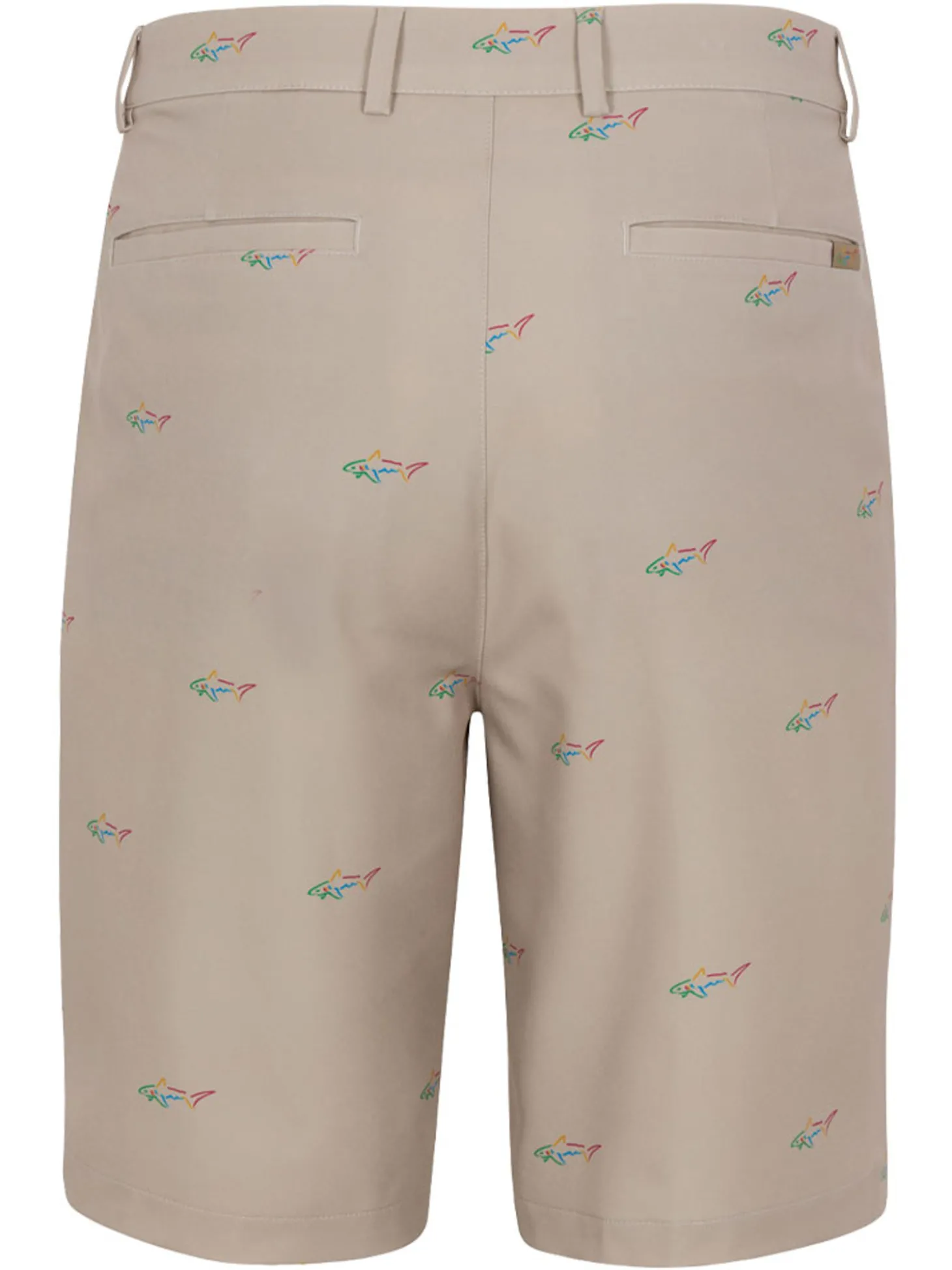 Greg Norman Classic Shark 9.5-Inch Tech Short - Bamboo