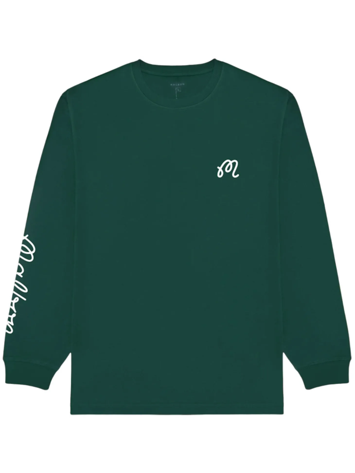 Malbon Gorse Long Sleeve Tee - Forest