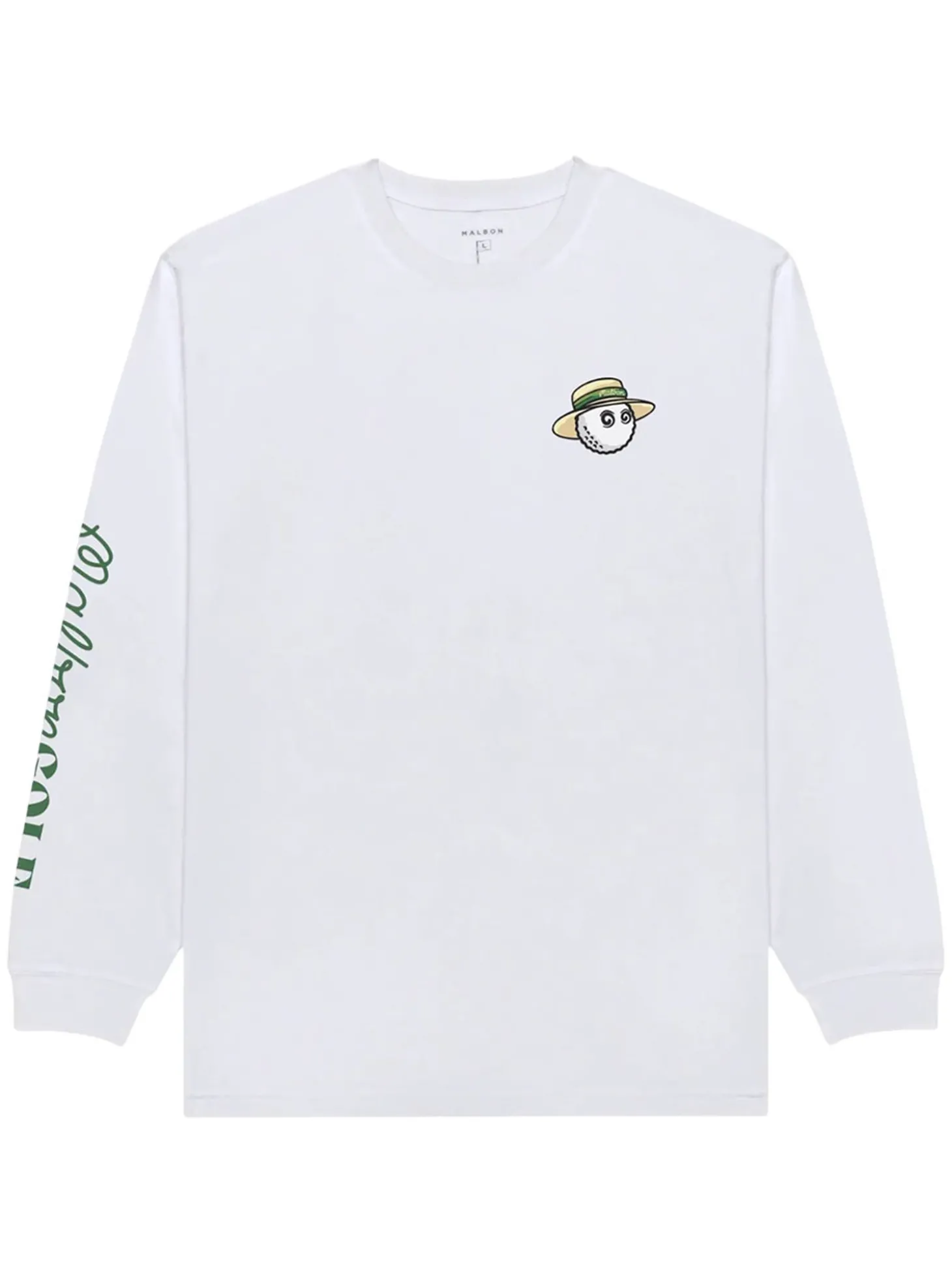 Malbon Marina LS Tee - White