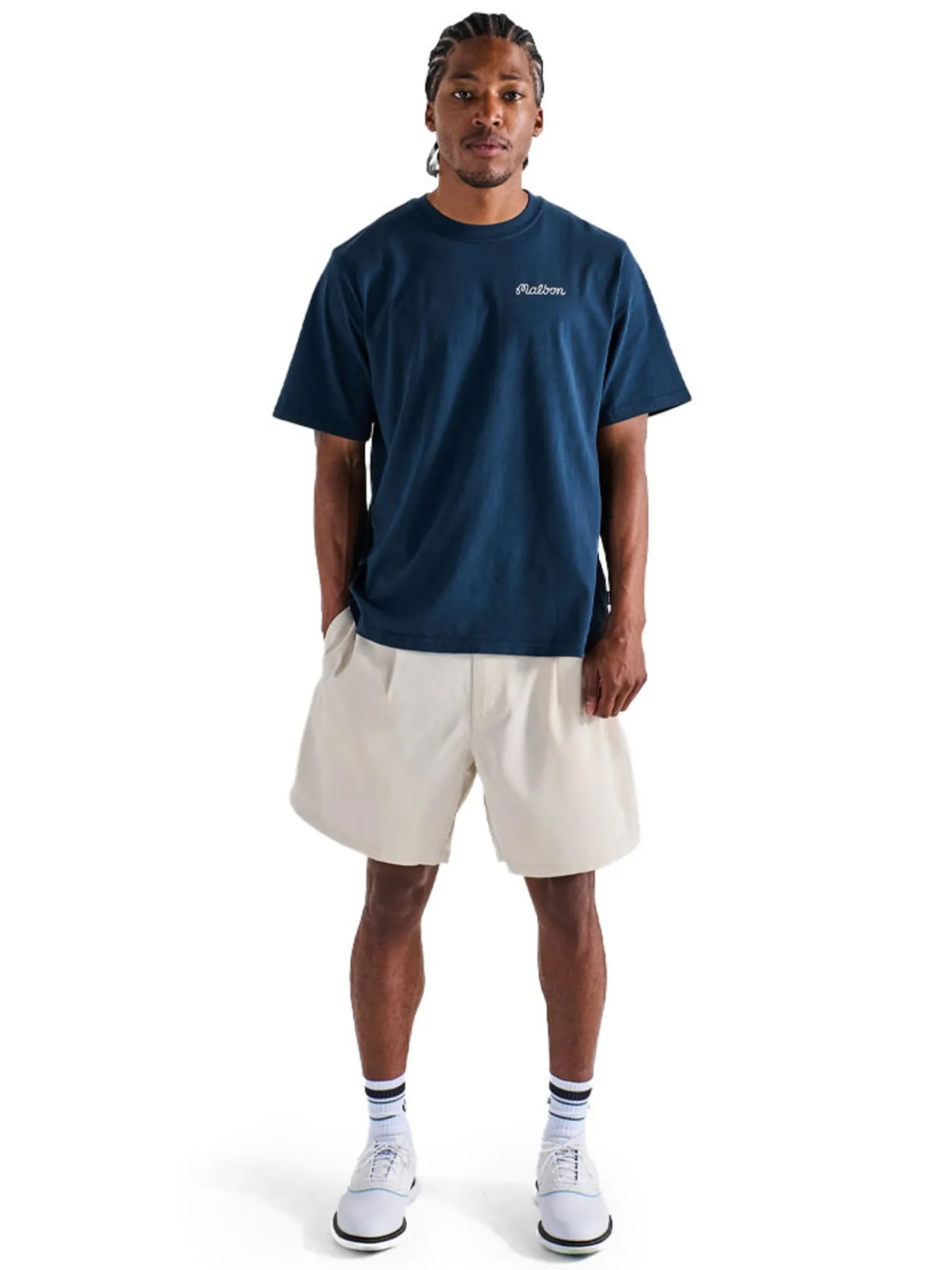 Malbon Recreation T-Shirt - Navy