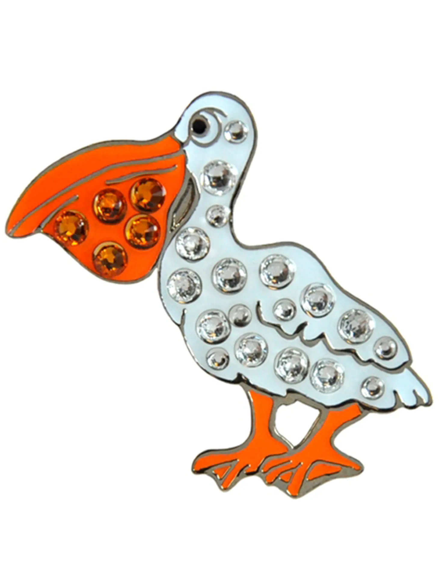 Navika Swarovski Crystal Pelican Marker