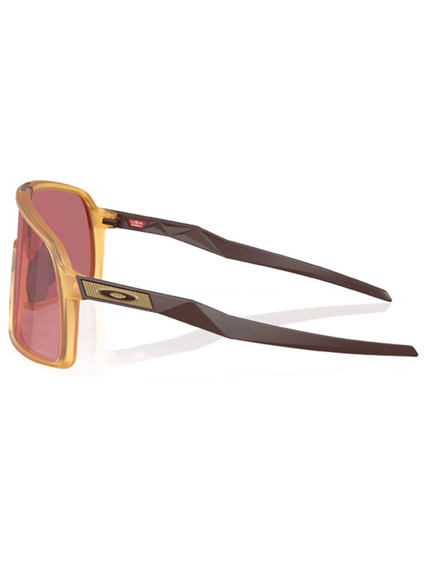 Oakley Sutro Sunglasses - Matte Transparent Light Curry w/ Prizm Dark Golf