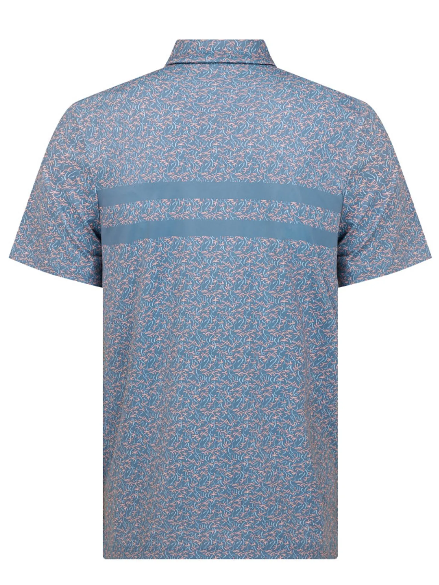 Original Penguin Engineered Novelty Stripe Polo - Quiet Harbour