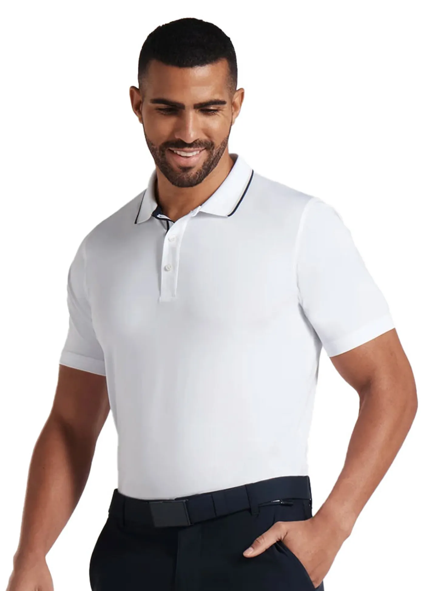 Puma MATTR Elevated Solid Polo - White Glow