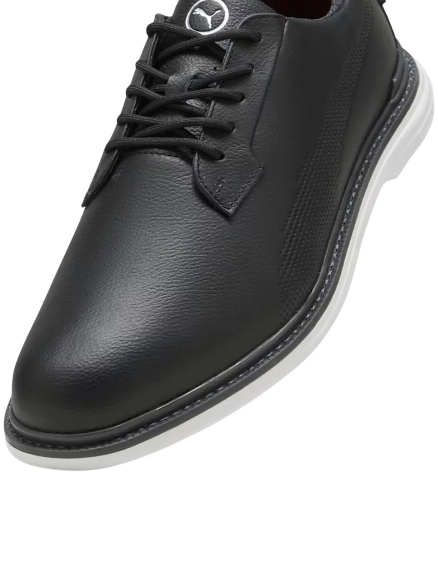 Puma Royale Golf Shoes - Puma Black/Flat Dark Grey/Red Blast