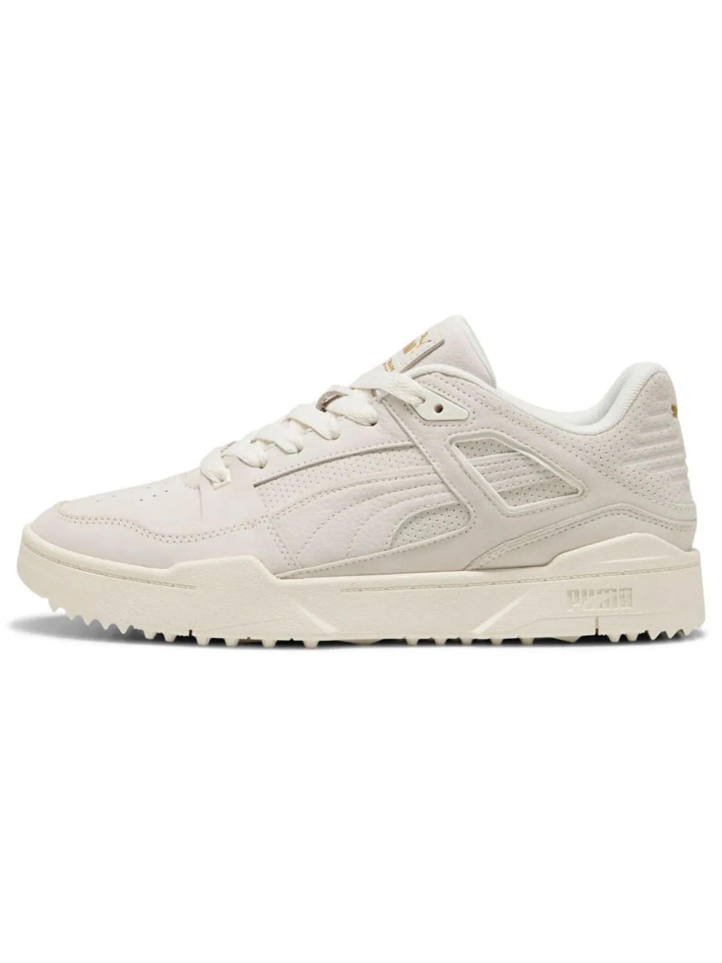 Puma Slipstream G Spikeless Golf Shoes - Warm White/Warm White