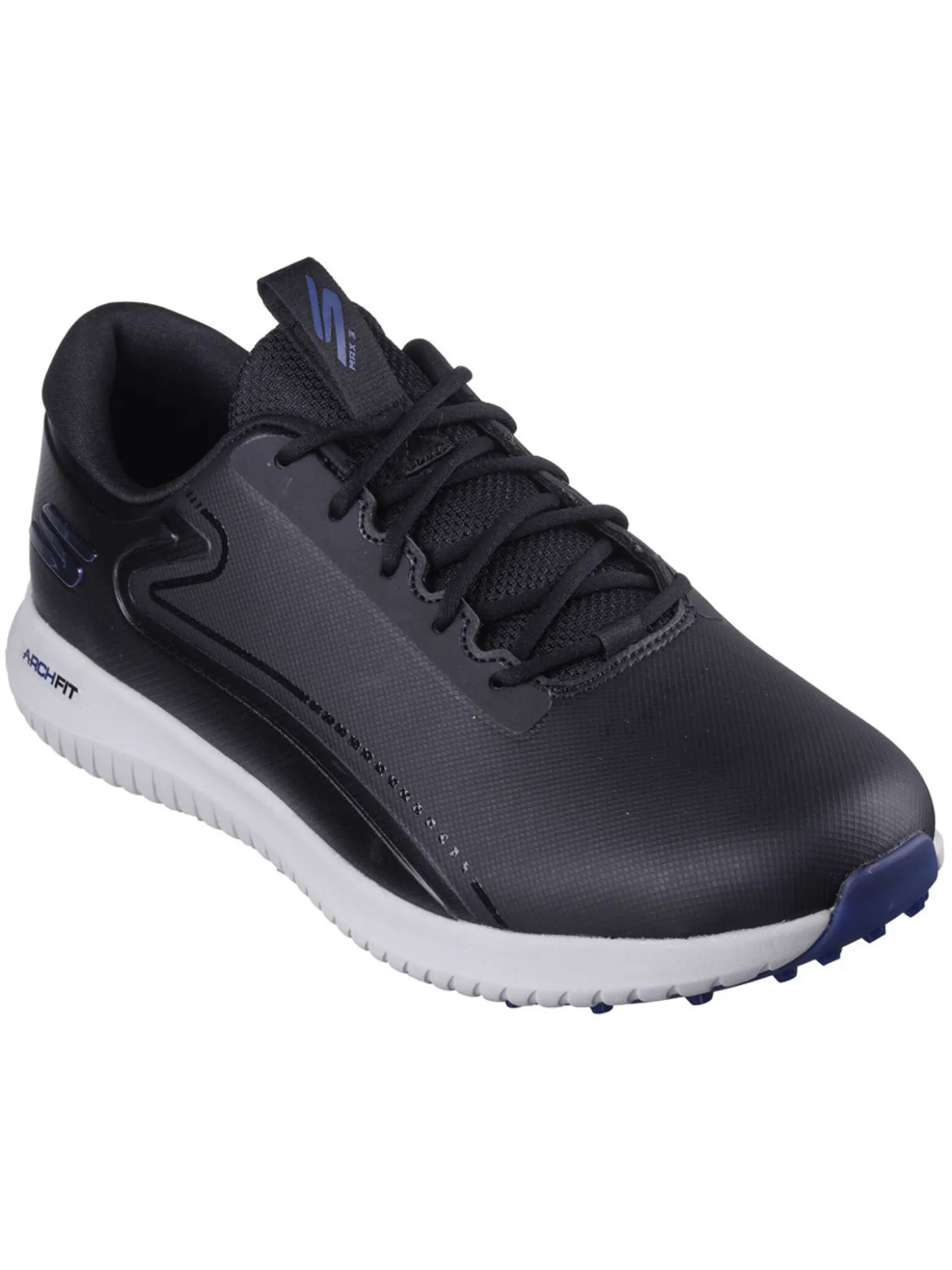Skechers GO GOLF Max 3 (Extra Wide) Golf Shoes - Black/Grey