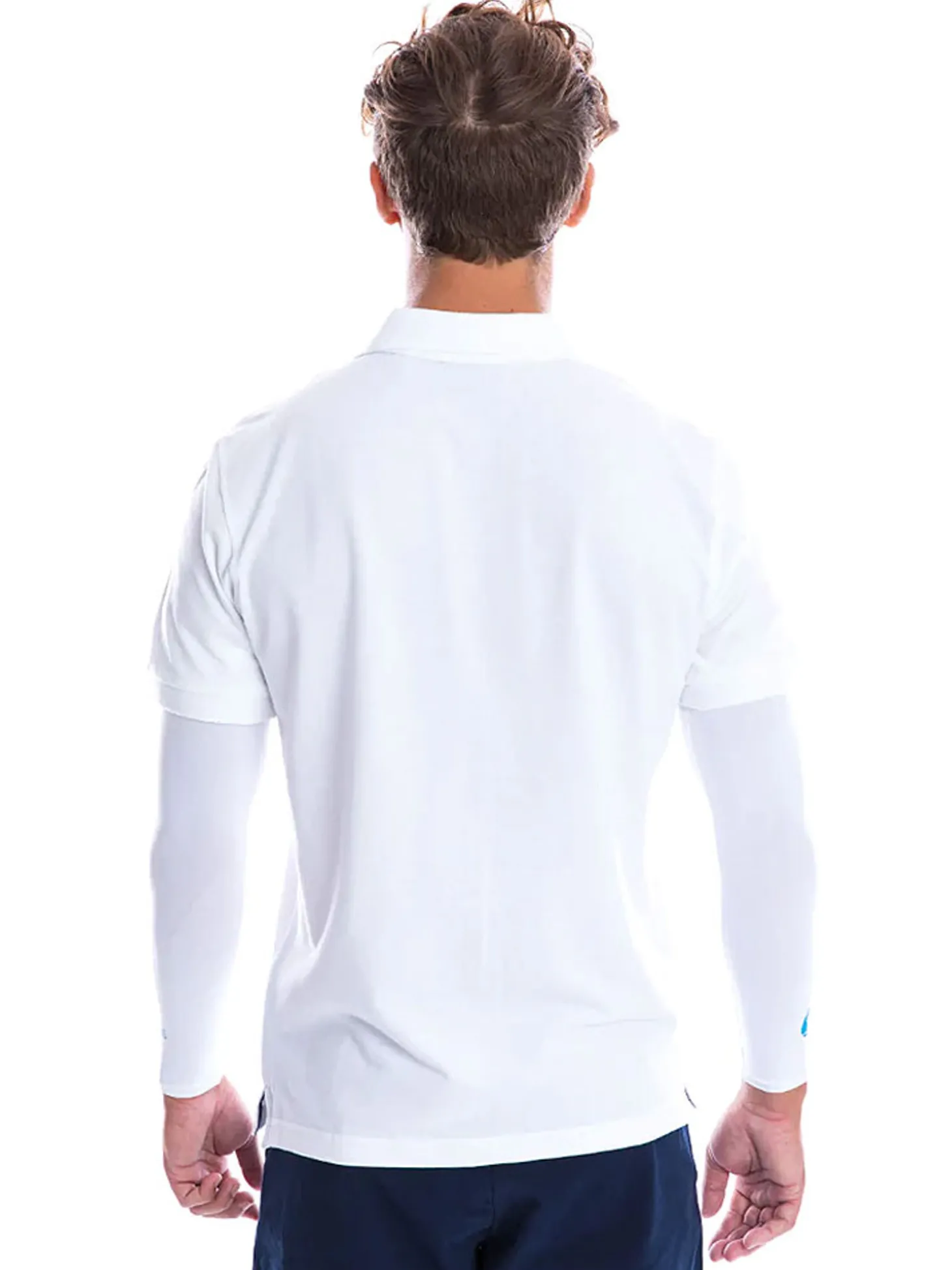 SParms Sun Protection Arm Sleeves - White