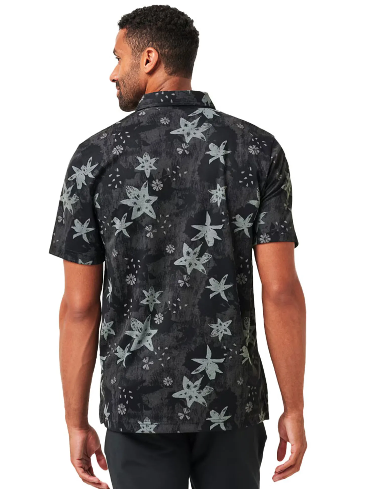 TravisMathew Trek Tide Polo - Black