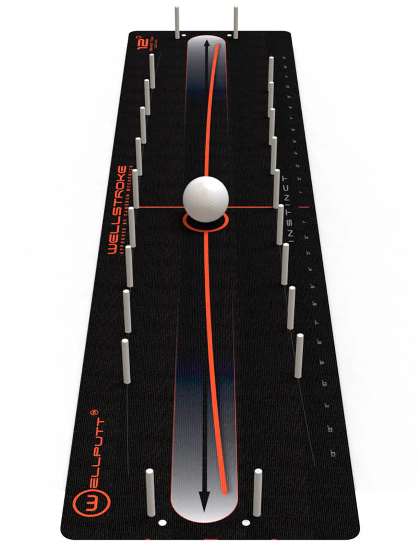 WellStroke Instinct 15 Degree Arc Mat